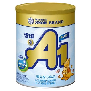 SNOW 雪印 金A1 PLUS嬰兒配方食品 0~12月, 900g, 1罐