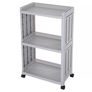 品屋 浴室置物架 三層 2711, 灰色, 1個