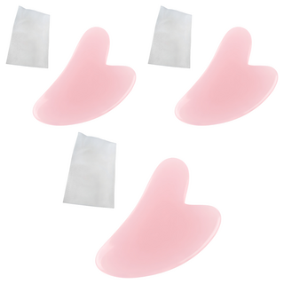 i-cores 刮痧按摩器 + 開放式收納袋, 粉紅色, 3個