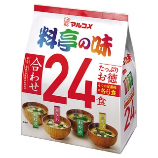 Marukome 綜合味噌湯 Set 4種口味 x 6包, 432g, 1袋