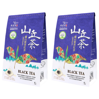 AWAStea 阿華師 廬山蜜香紅茶 100%臺灣茶, 5g, 6包, 2袋