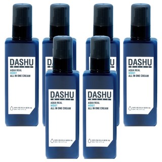 DASHU 男士Aquq Real多合一保濕乳, 153ml, 6個