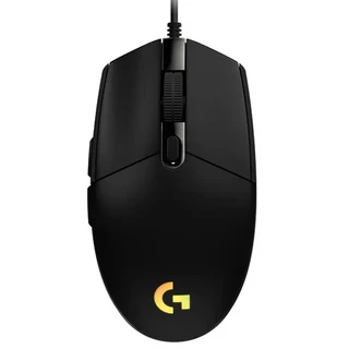 Logitech G 羅技G G102 LightSync 遊戲滑鼠, 8,000 DPI 感應器, 黑色