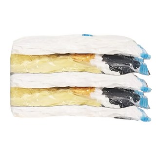 億琦國際DRLife 1號透明真空收納袋 PA+PE 壓縮袋 抽氣式, 50 x 35cm, 5個裝, 1袋