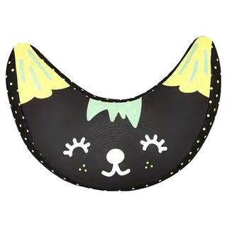 bebehome 安全帶護套月亮枕 汽座/推車適用 大, 開心微笑, 1個