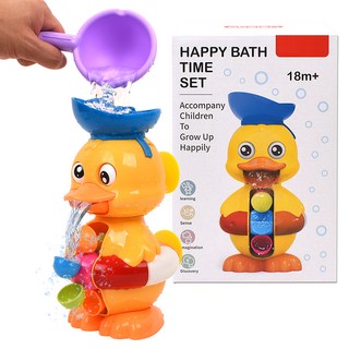 워터힐 오리 풍차 목욕 물놀이 완구, 혼합색상, 1개