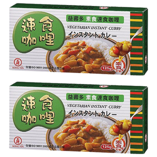 工研 素食速食咖哩, 125g, 2盒