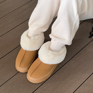 女款 Berriang 毛絨短筒厚底毛靴 ZWMM2570