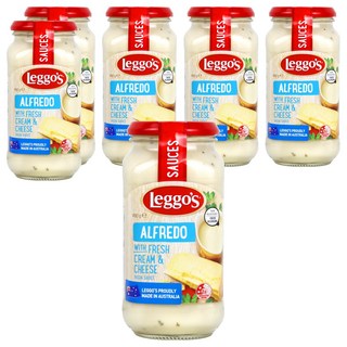 Leggo's Alfredo鮮奶油起司義大利麵醬, 490克, 6件