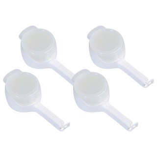 Kiyodo 多功能帶蓋封口夾, 顏色隨機, 4個