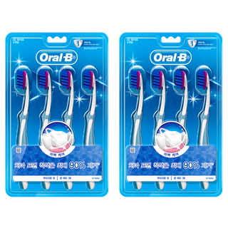 오랄비 프로플렉스 3D 화이트 칫솔, 4개입, 2개