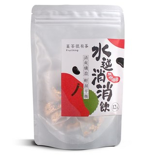 菓茶很有事 無果乾系列 無咖啡因 水逆消消飲 舒緩身心草本茶, 5g, 12個, 1包