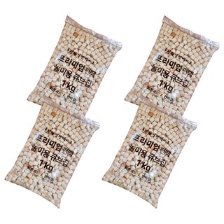 HINOKI ART 頂級扁柏方塊片 觸覺感官玩具 12~13mm 1kg, 單色, 4個