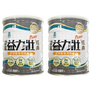 益富 益力壯Plus經典均衡營養完整配方奶粉, 800g, 2罐
