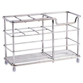 艾米購物 304不鏽鋼牙刷架 加大款六格 原色 浴室收納置物架, 1個