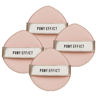 Pony Effect Edge Touch 麵團泡芙, 粉色, 4個