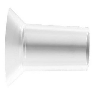 YOUHA 優合 吸乳器專用配件 喇叭罩口徑縮小器 2入 21mm, 白色, 1組