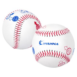 IWANNA 投球練習安全棒球 2入組 (傳接球用), 1組, IWS4203_2