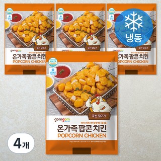 곰곰 팝콘치킨, 1kg, 4개