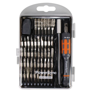PowerSync 包爾星克 49合1多功能精密螺絲刀套組, 155 x 105 x 30mm, 1組