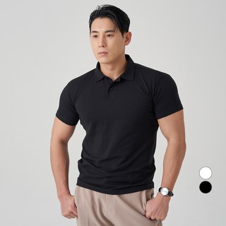 CARET 男款Carrot肌肉版型短袖Polo衫