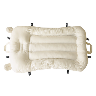 PRIELLE 泰迪水洗高密度便攜式嬰兒床, 象牙白