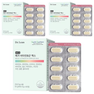 닥터린 메가 비타민B군 맥스, 60정, 3개