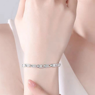 Buddhabest 女士幸運銀四葉草手鍊