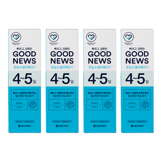 동아제약 굿뉴스 얼리체크 임신진단 테스트기, 1개입, 4개