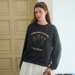 牡丹圖案運動衫