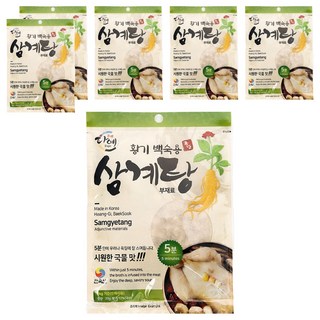 다예 황기 백숙용 삼계탕 부재료, 6개, 20g