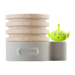 Bone 蹦克 DISNEY原木擴香台 三眼外星人 70 x 52 x 50mm