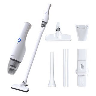 바우아토 프로제트 DC 모터 다용도 미니 무선 핸디 청소기, 화이트, D-B-0702
