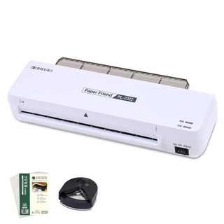 페이퍼프랜드 코팅기 PL-2322 + 코너라운더 + 코팅지 50매, A4