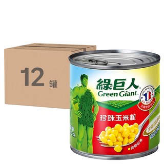Green Giant 綠巨人 珍珠玉米粒, 198g, 12罐