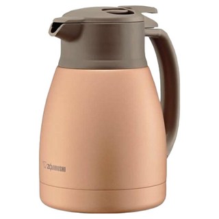 ZOJIRUSHI 象印 桌上型不鏽鋼保溫瓶, 玫瑰金, 1L, 1個