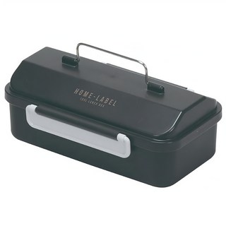 PEARL LIFE 珍珠金屬 中心蓋便當盒 日本製 DC-6003 500ml, 灰色, 1個