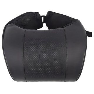 GMG Motors Real Neck 車用記憶棉頸枕, 黑色, 1個