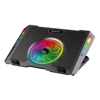 FANTECH NC20 RGB 五段式多角度靜音筆電散熱座, 1個