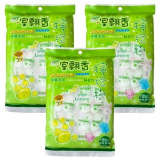 室翲香 檸檬樹 和紙香氛防蟲片, 225g, 3包