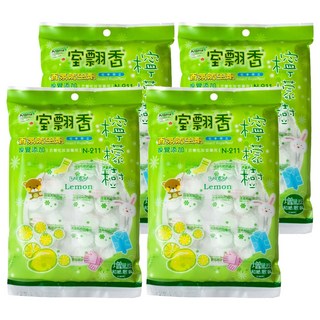 室翲香 檸檬樹 和紙香氛防蟲片, 225g, 4包