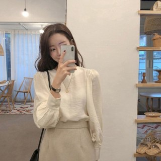 피어니스트 프렌치 베이스 블라우스