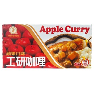 工研蘋果咖哩 蘋果風味 快速料理 全家共享 美味方便, 220g, 1入