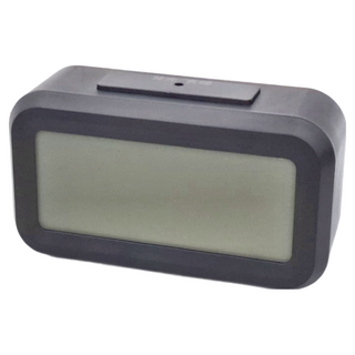 升級版聰明鐘 溫度計 黑色 簡約時尚 居家必備