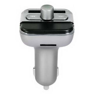 Kinyo 藍牙免持車用音響轉換器, ADB-8795, 灰色 + 黑色