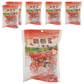 Onlyone 海龍王 鵪鶉蛋 香辣 6包入 (即食小零嘴, 獨立包裝), 6包, 150g