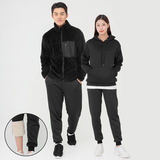 CARET 素色刷毛運動長褲