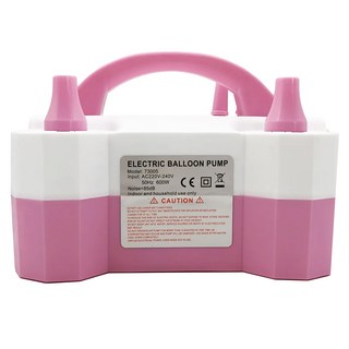 Yamiley 電動打氣筒 淺粉色 快速充氣 派對佈置好幫手 輕巧便攜, 1入