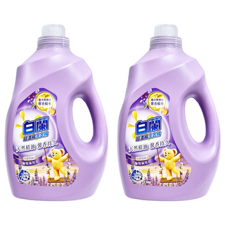 白蘭 含熊寶貝馨香精華超濃縮洗衣精 愉悅鼠尾草, 2.5kg, 2桶