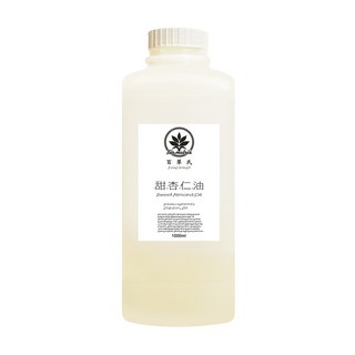 Bio-matrix 百翠氏 冷壓甜杏仁油 大容量 深層滋潤 改善乾燥 適用各種膚質, 1瓶, 1L